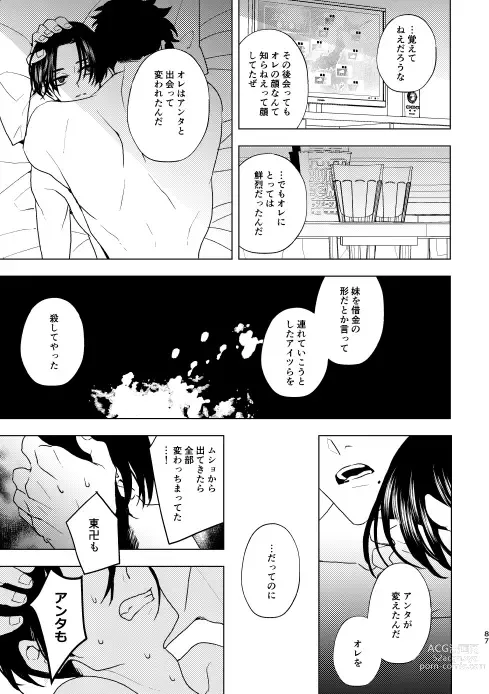 Page 86 of doujinshi Doushitatte Sukuwarenai yo.