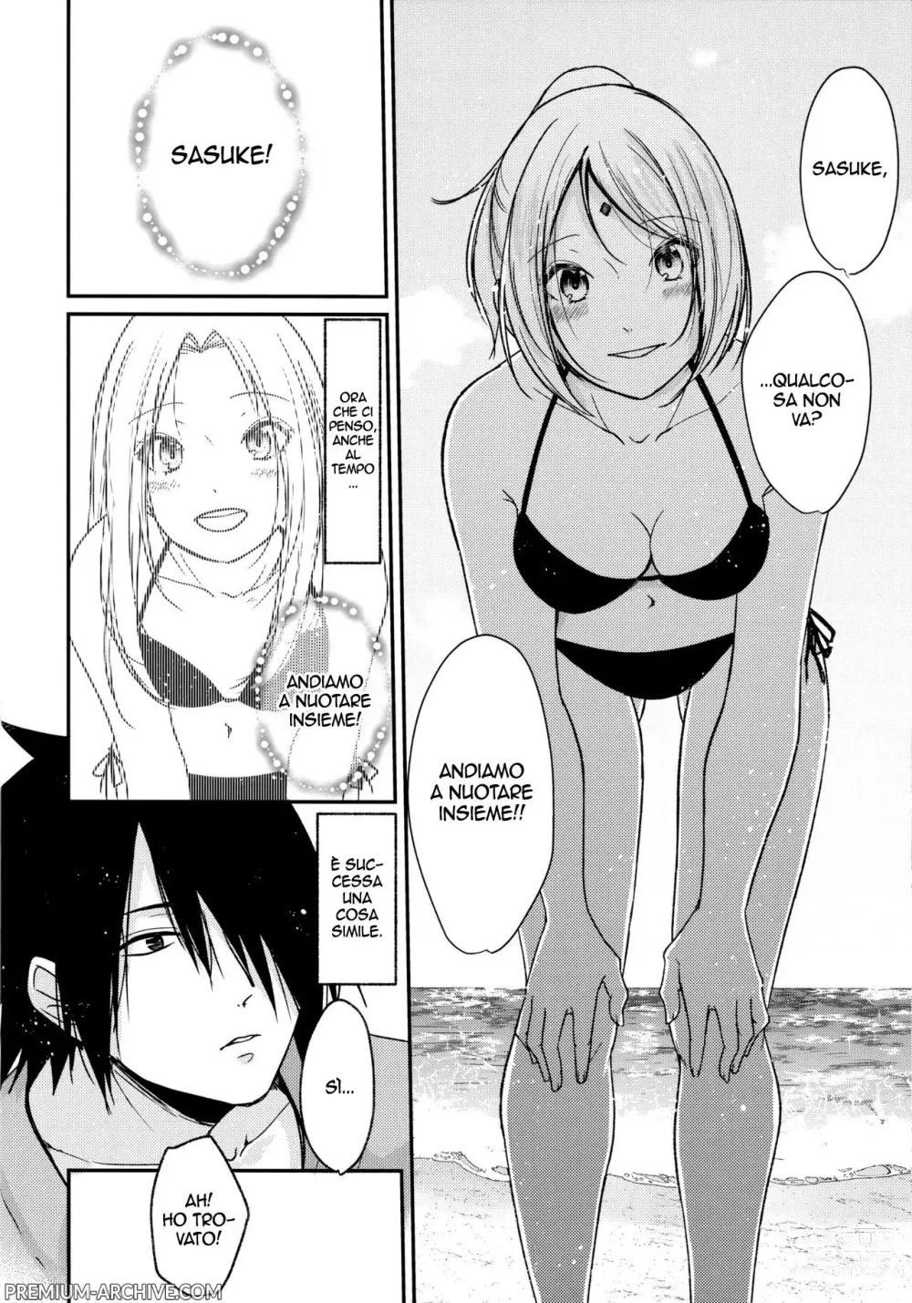 Page 12 of doujinshi Luna di Miele al Mare