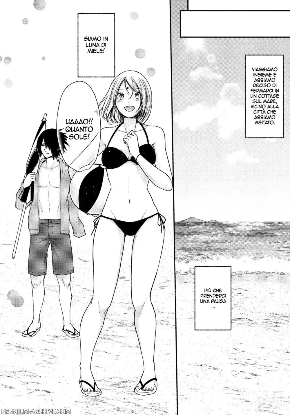 Page 8 of doujinshi Luna di Miele al Mare