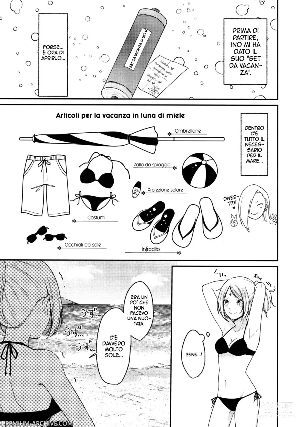 Page 9 of doujinshi Luna di Miele al Mare