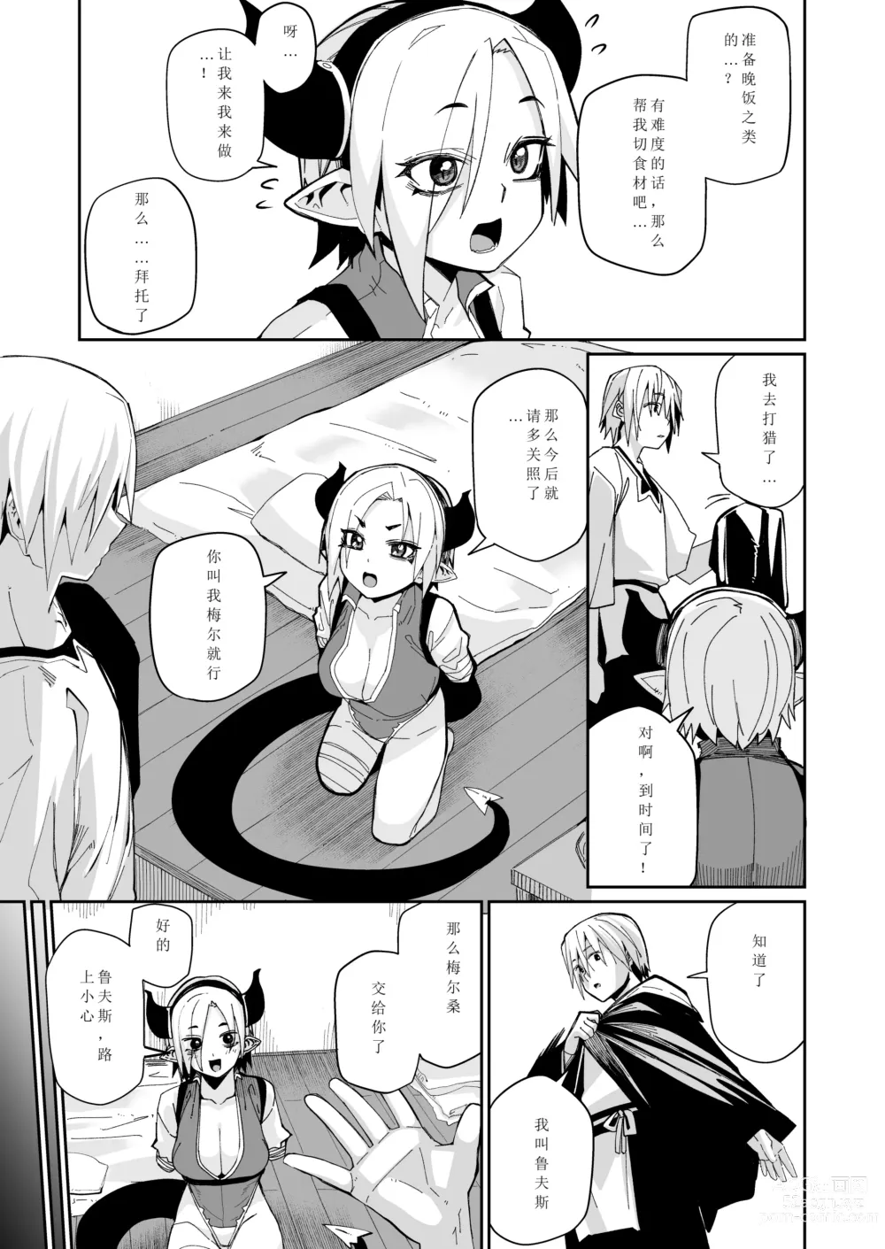 Page 8 of doujinshi 突如其来的生活一个人