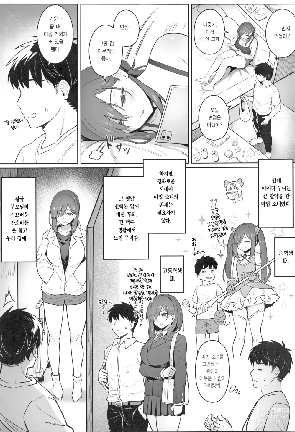 Page 6 of doujinshi 전직 마법 소녀의 히키코모리 생활