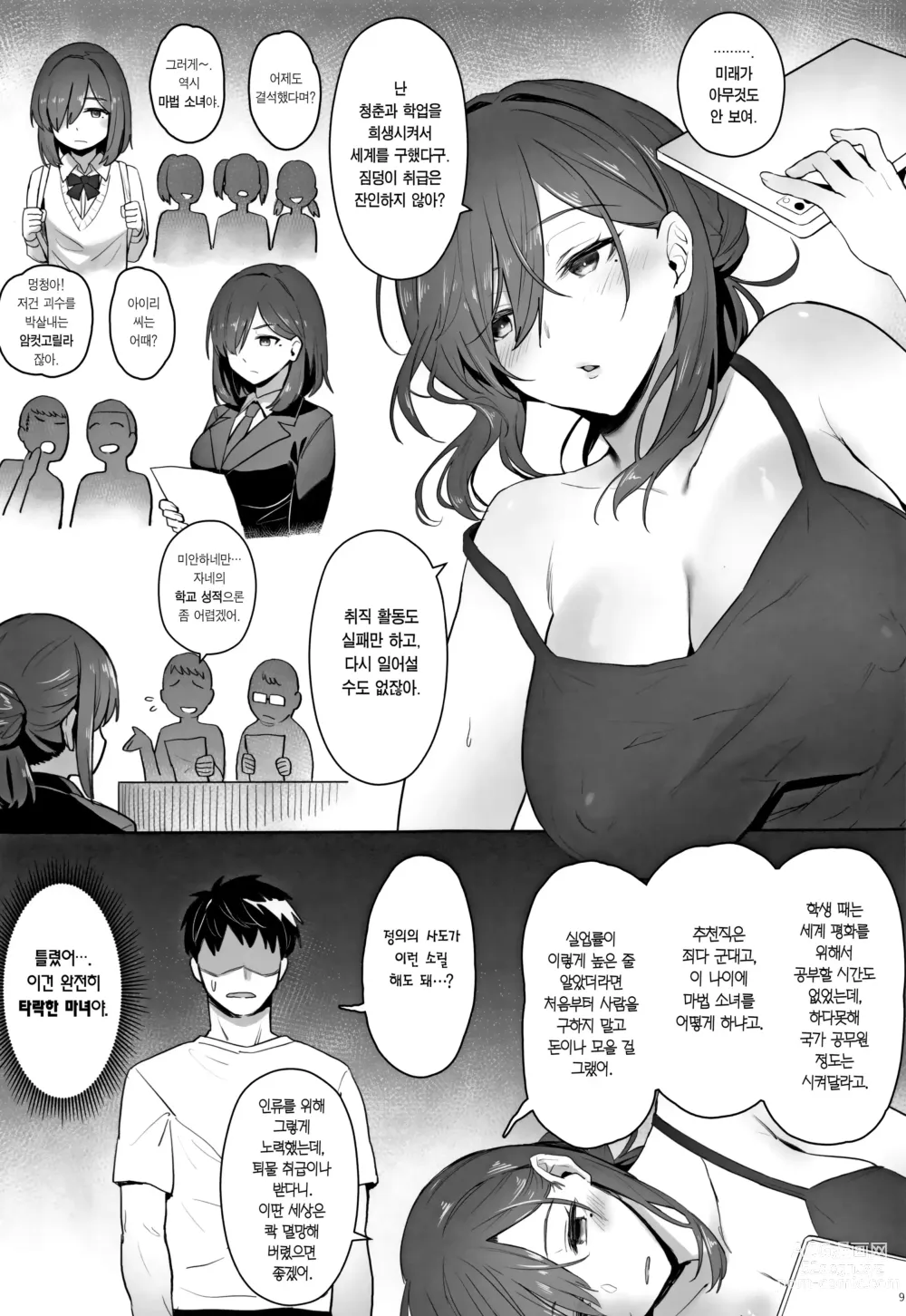 Page 7 of doujinshi 전직 마법 소녀의 히키코모리 생활