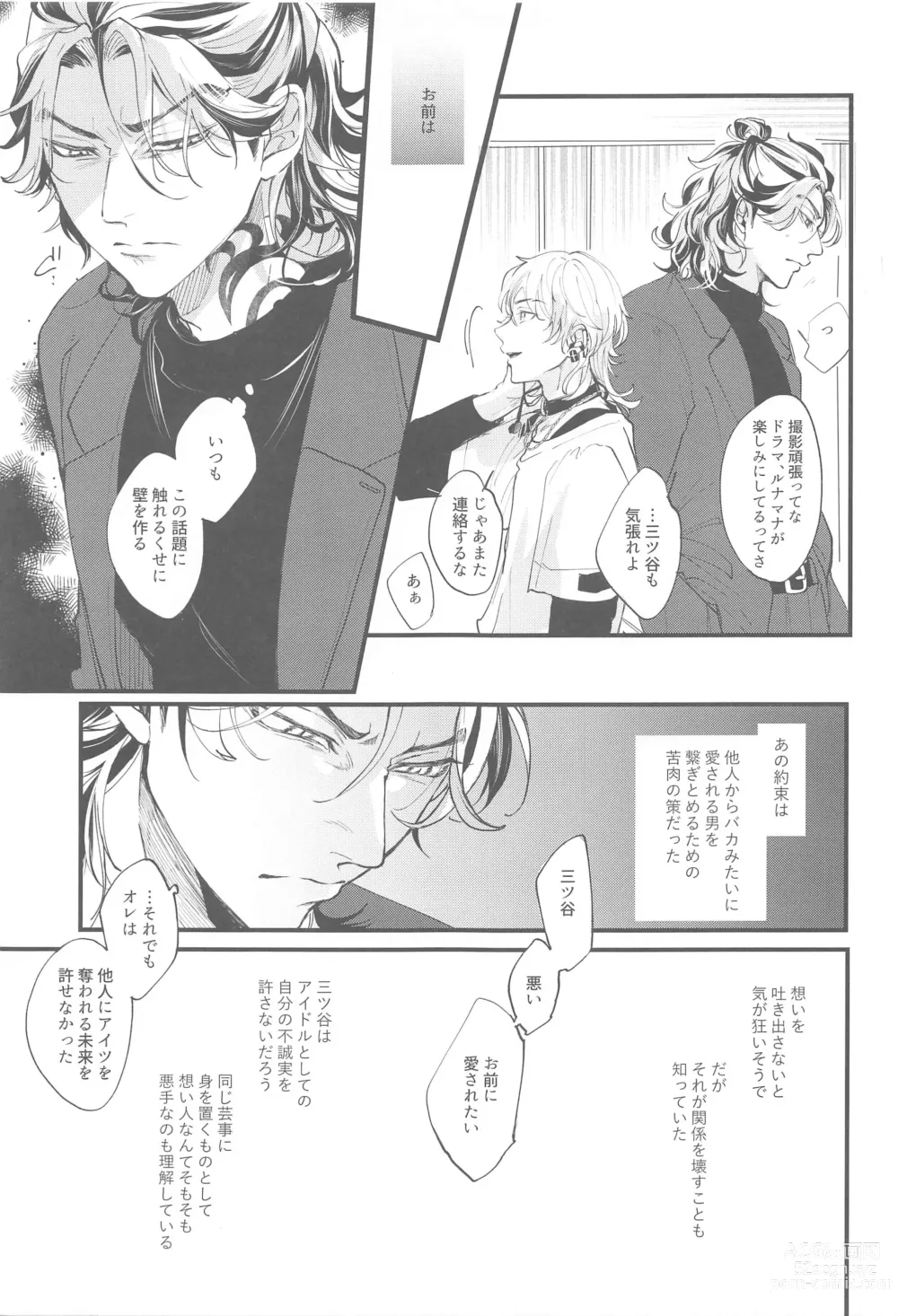 Page 10 of doujinshi Koibito ga  Idol o Sotsugyou Shimashita