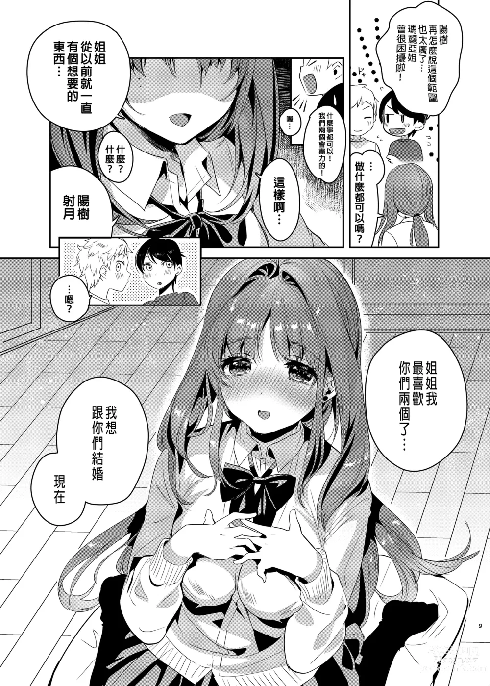 Page 34 of doujinshi お姉ちゃん、君達の事しか愛せない