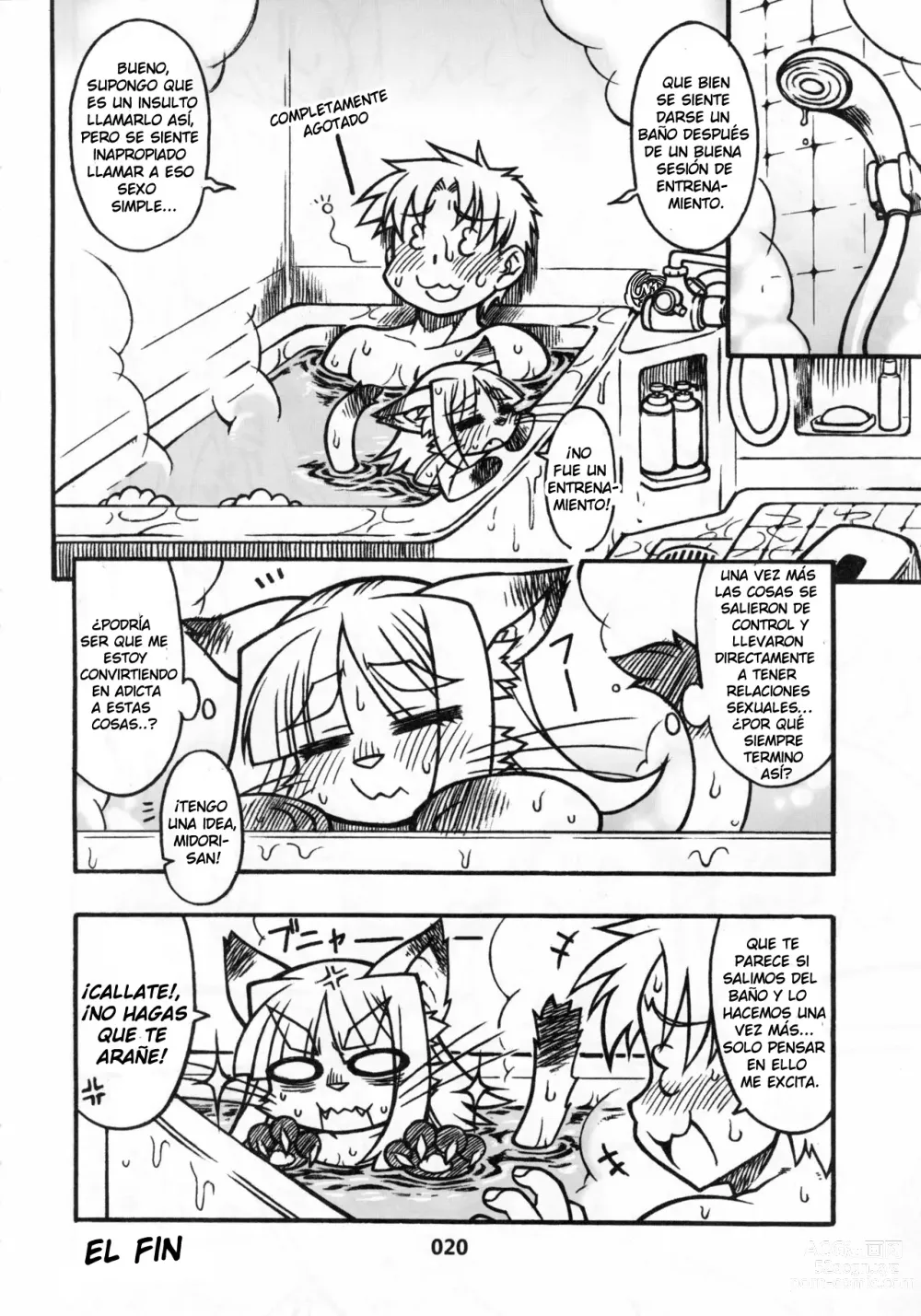 Page 16 of doujinshi Midori's Neko Kano 2