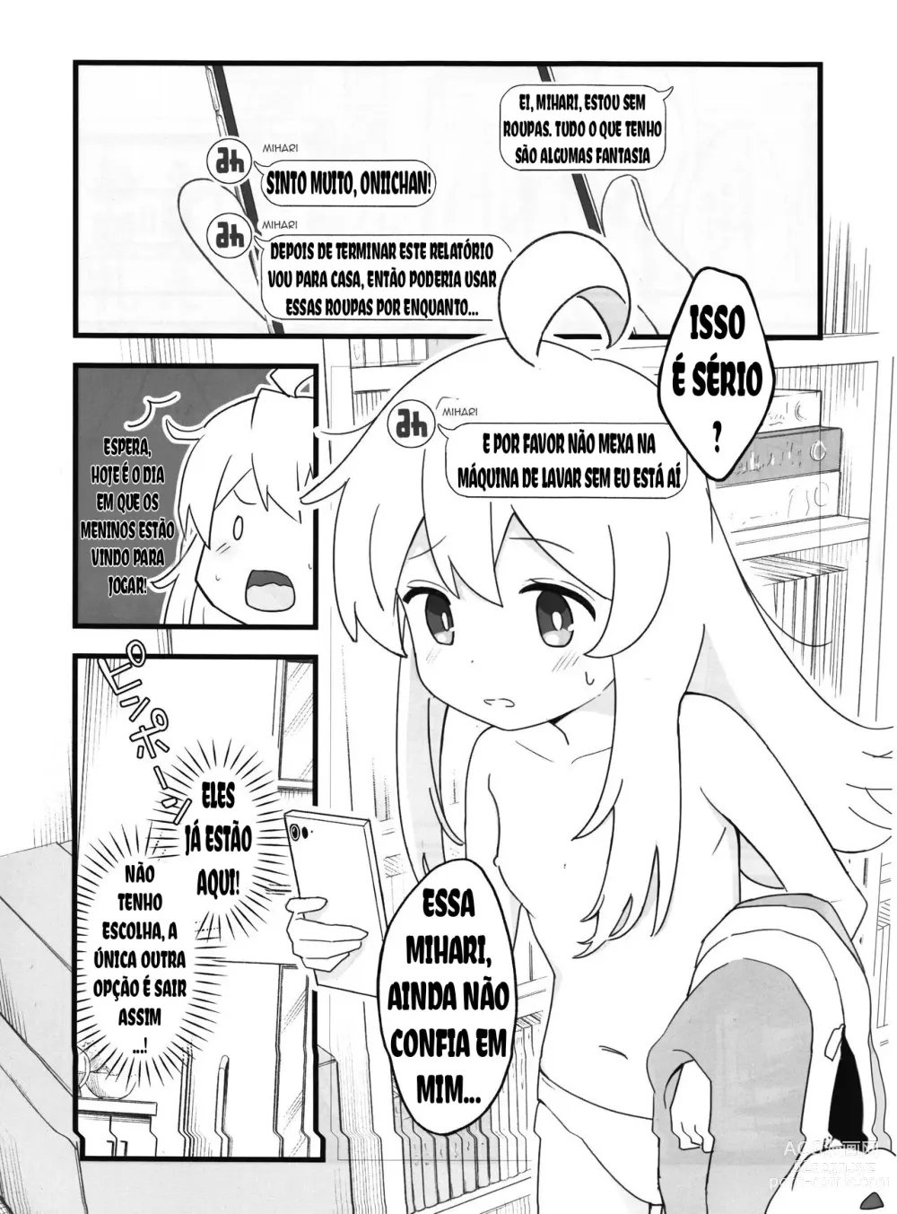 Page 4 of doujinshi Ookami-san wa Oshimai!