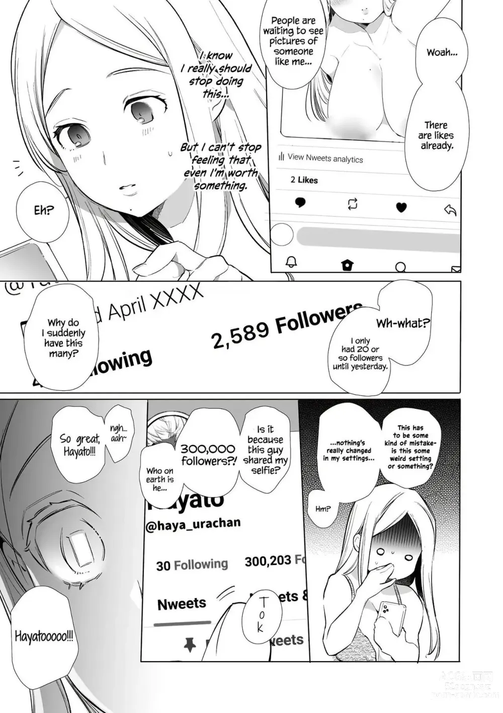 Page 8 of doujinshi Kana-san NTR ~ Degradation of a Housewife by a Guy in an Alter Account ~ (decensored)