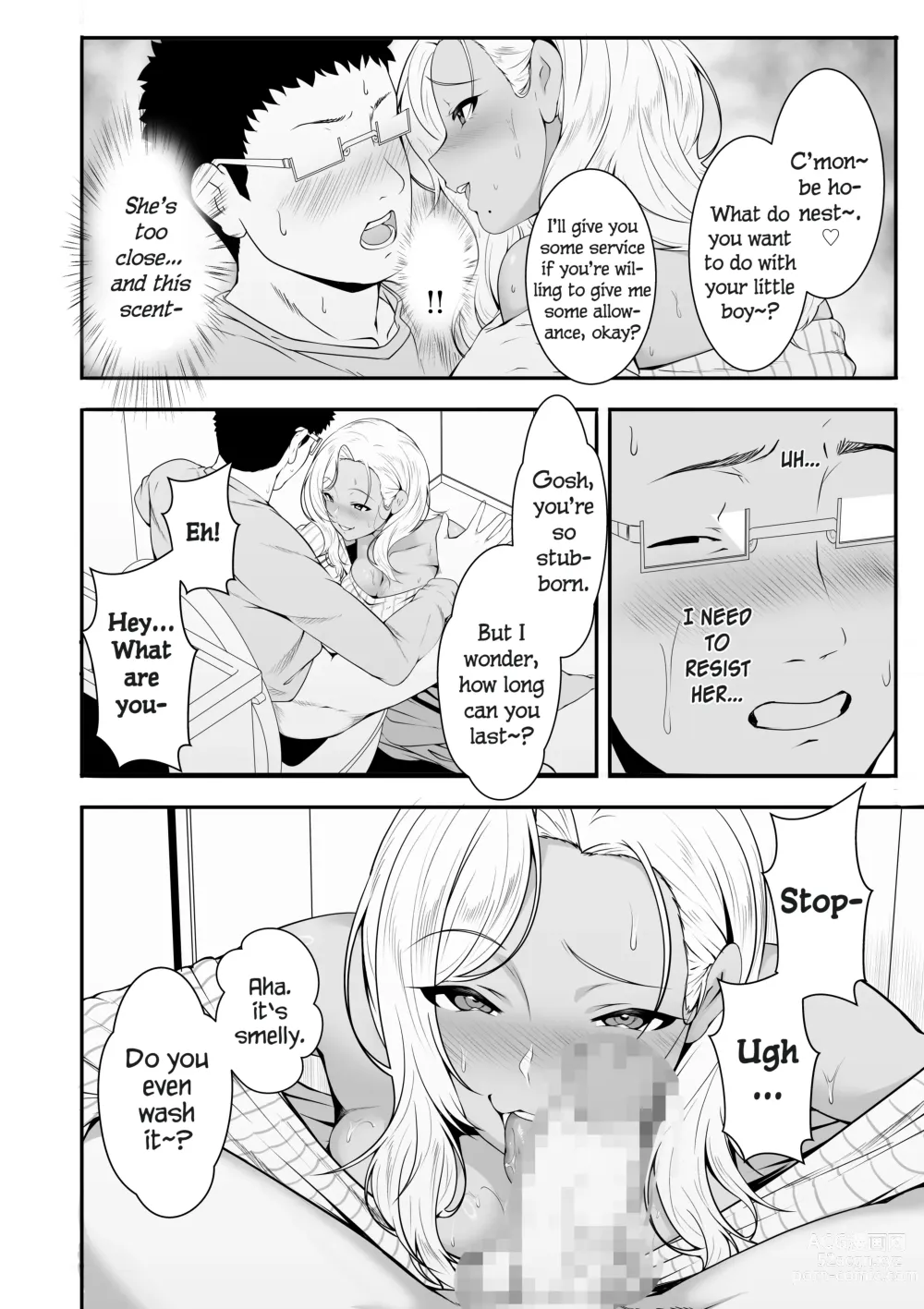 Page 14 of doujinshi Mei-chan wa, Bitch na Gal