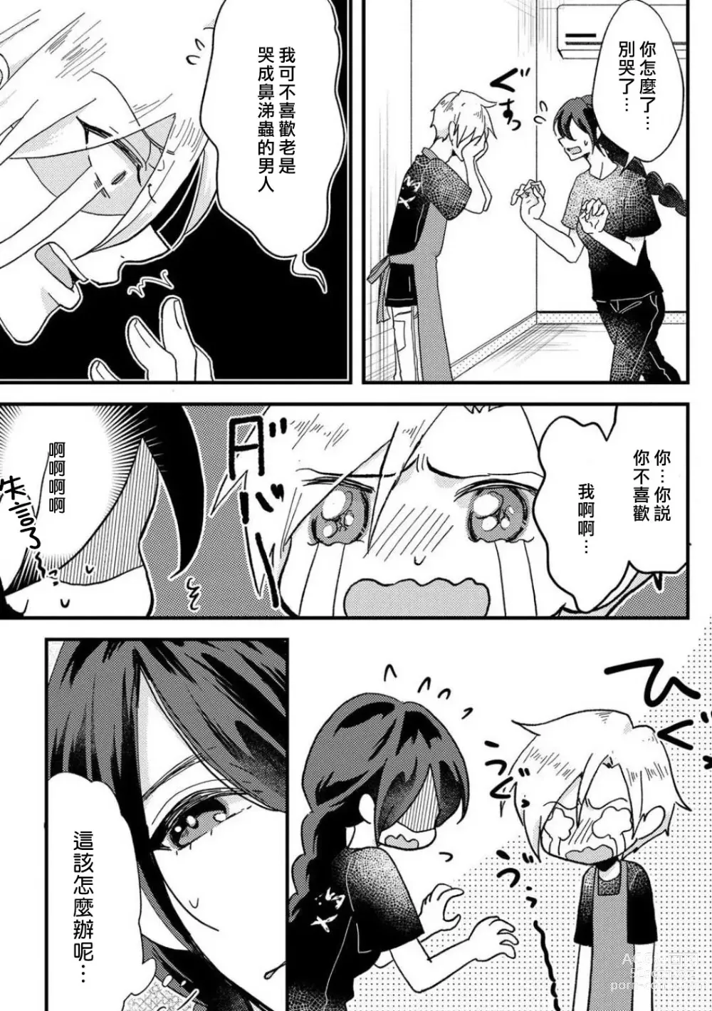 Page 16 of manga 败在他的眼泪攻势下 奈奈大小姐想被哭唧唧的男子推倒！ 1-6