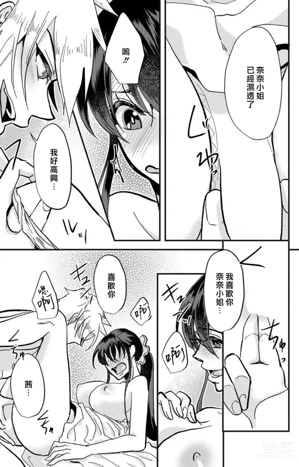 Page 76 of manga 败在他的眼泪攻势下 奈奈大小姐想被哭唧唧的男子推倒！ 1-6