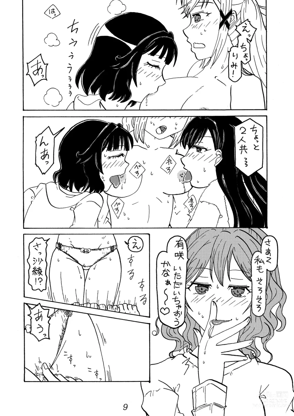 Page 9 of doujinshi Minna de Itazura Ichigaya Arisa