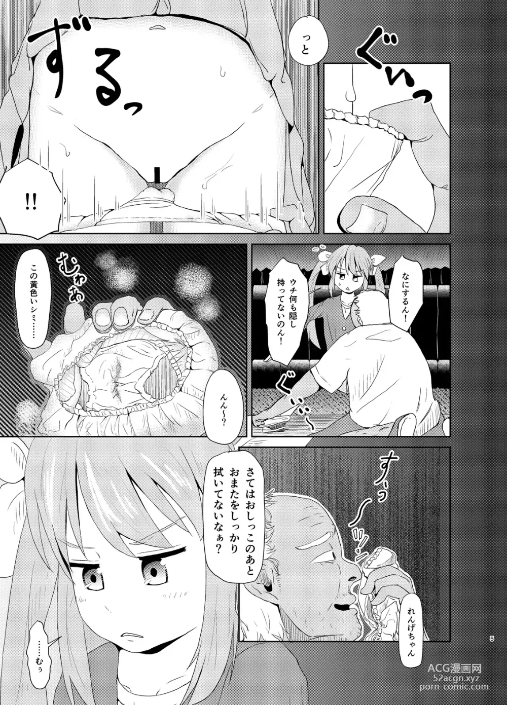 Page 4 of doujinshi Ren-chan HiAce!