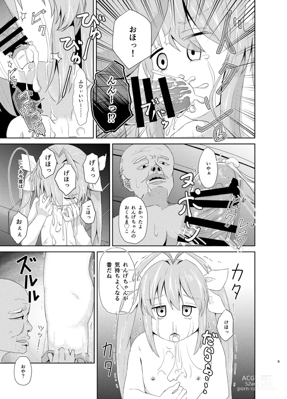 Page 8 of doujinshi Ren-chan HiAce!