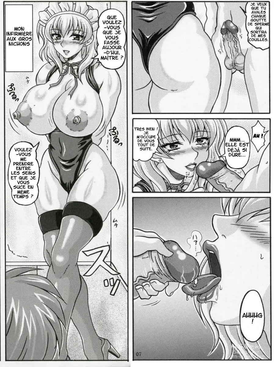 Page 5 of doujinshi Boku dake no Bakunyuu Ona-maid