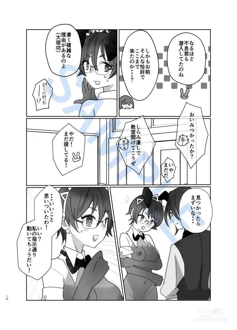 Page 9 of doujinshi bodipeintobanīgāru 2