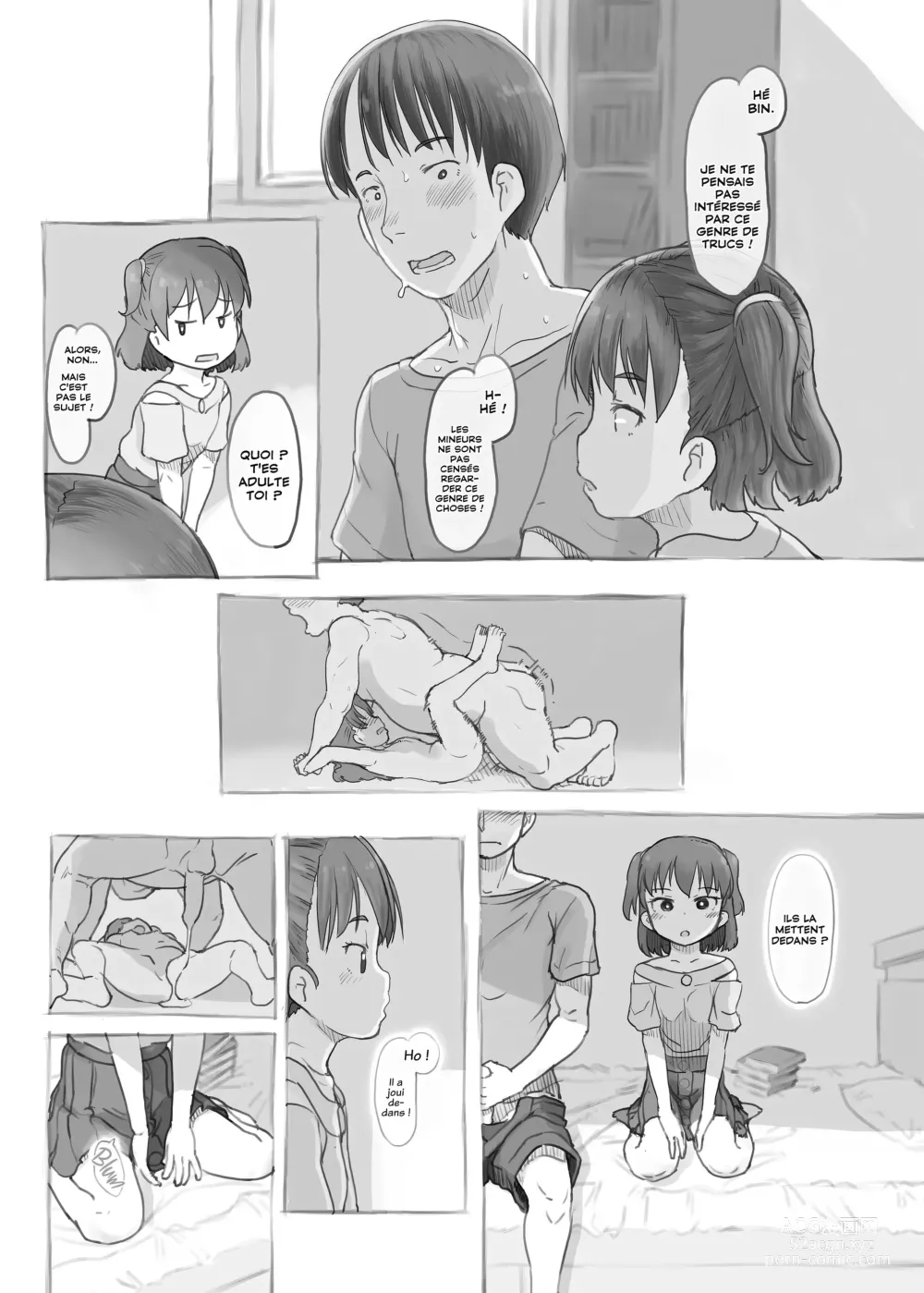 Page 12 of doujinshi Session branlette avec ma petite sœur ! (decensored)