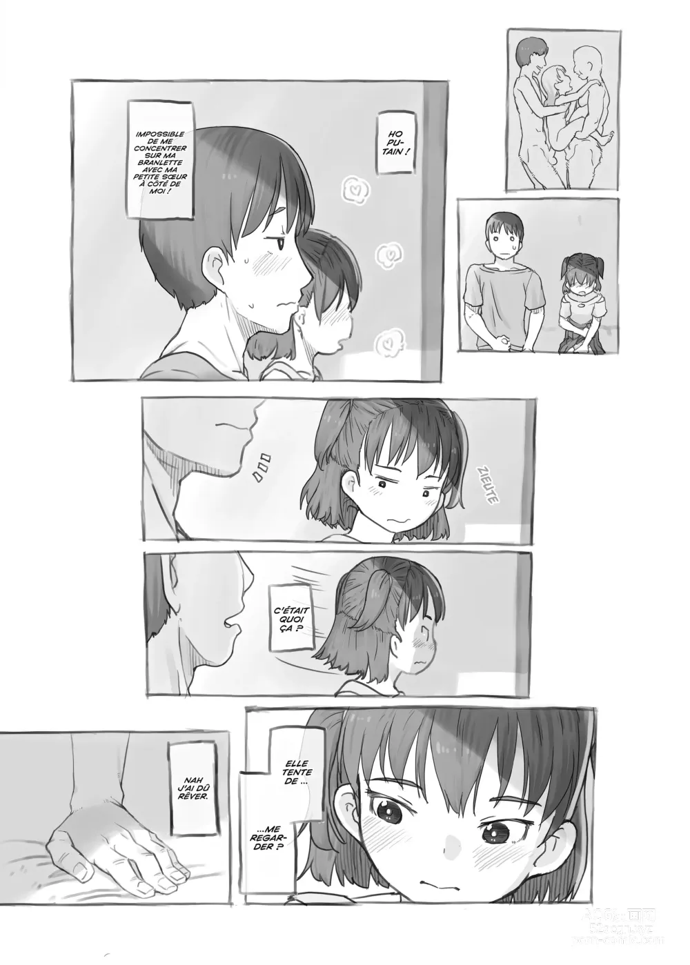 Page 15 of doujinshi Session branlette avec ma petite sœur ! (decensored)