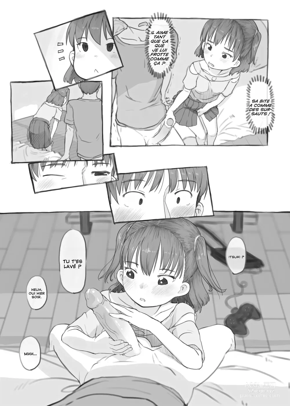 Page 28 of doujinshi Session branlette avec ma petite sœur ! (decensored)