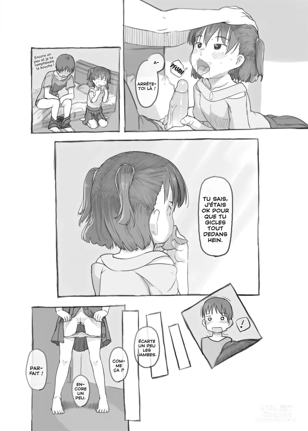 Page 32 of doujinshi Session branlette avec ma petite sœur ! (decensored)