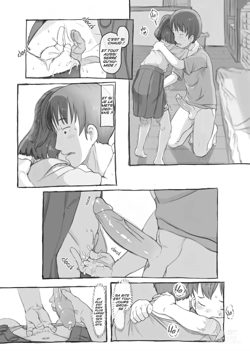 Page 35 of doujinshi Session branlette avec ma petite sœur ! (decensored)