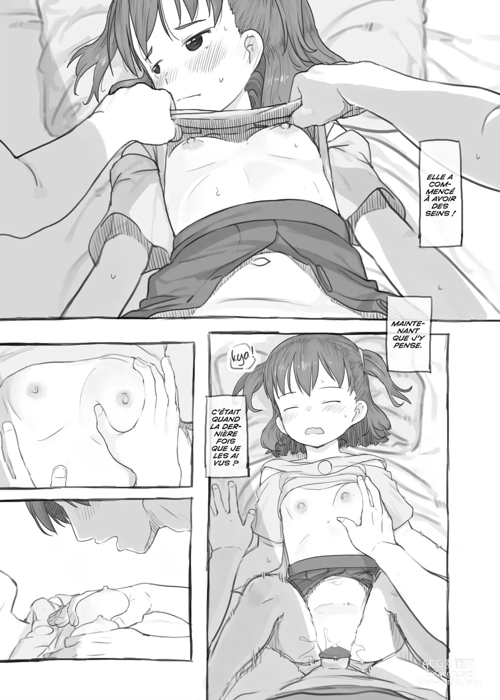 Page 42 of doujinshi Session branlette avec ma petite sœur ! (decensored)