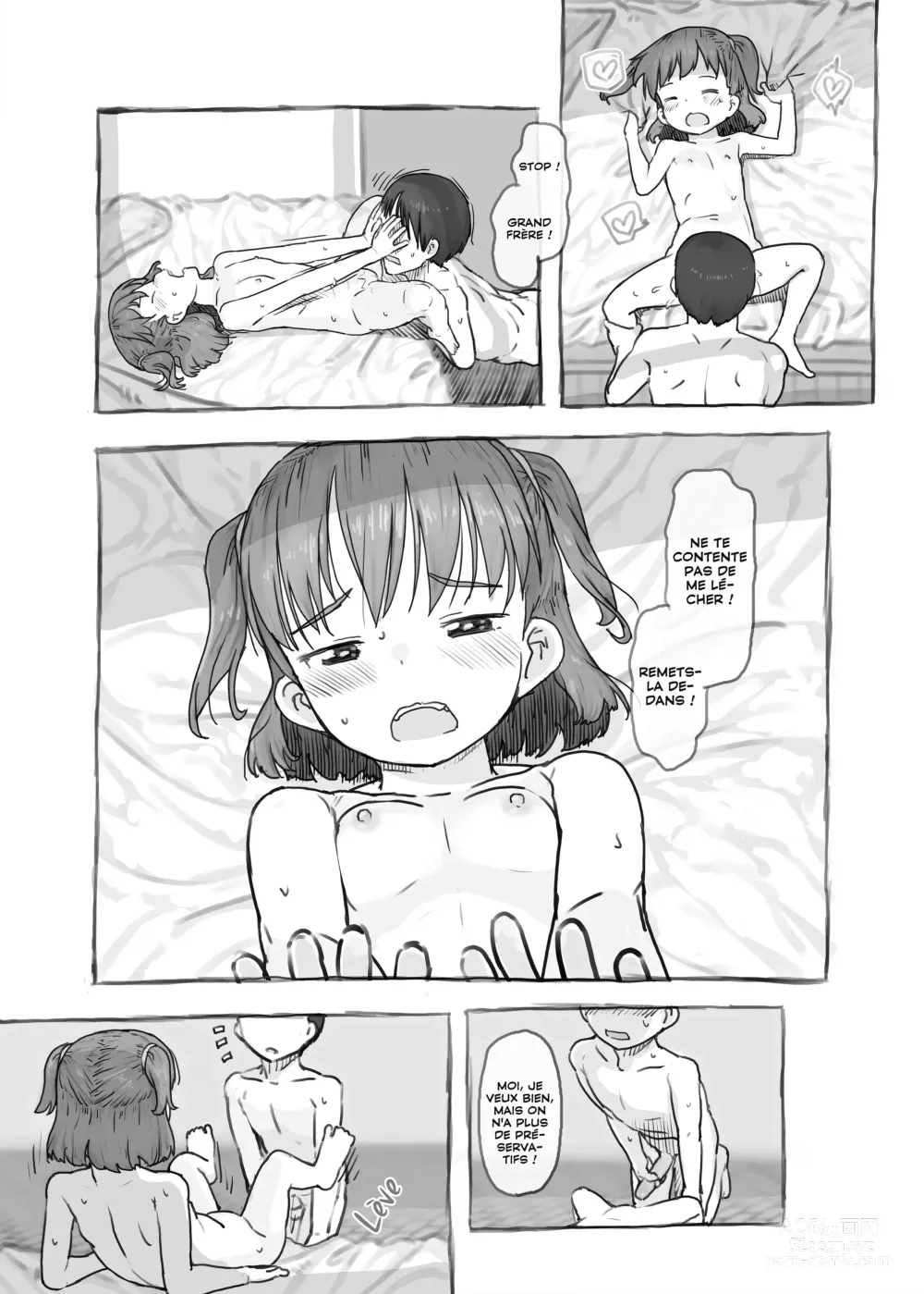 Page 54 of doujinshi Session branlette avec ma petite sœur ! (decensored)