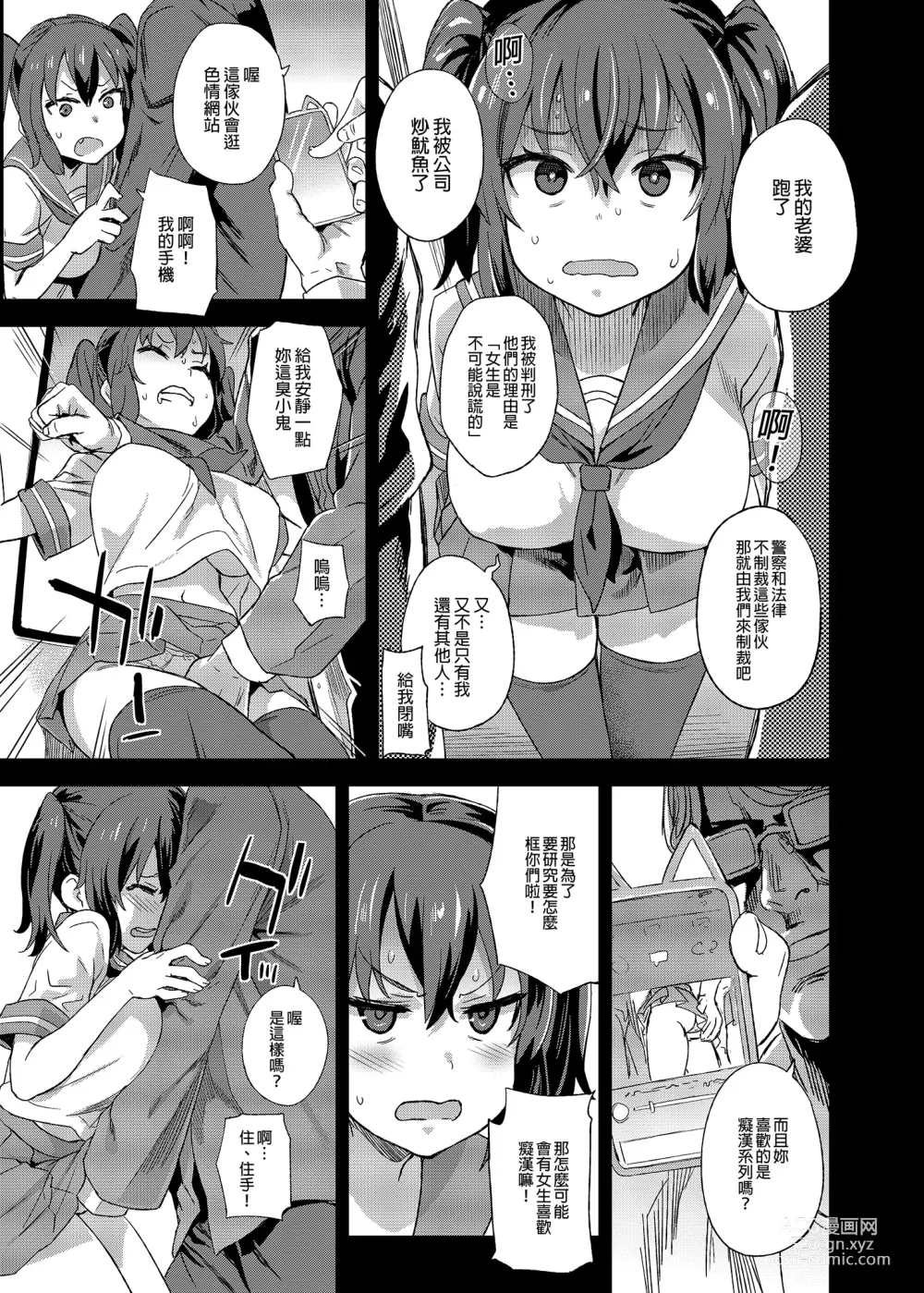 Page 8 of doujinshi 癡漢撲滅運動 (decensored)