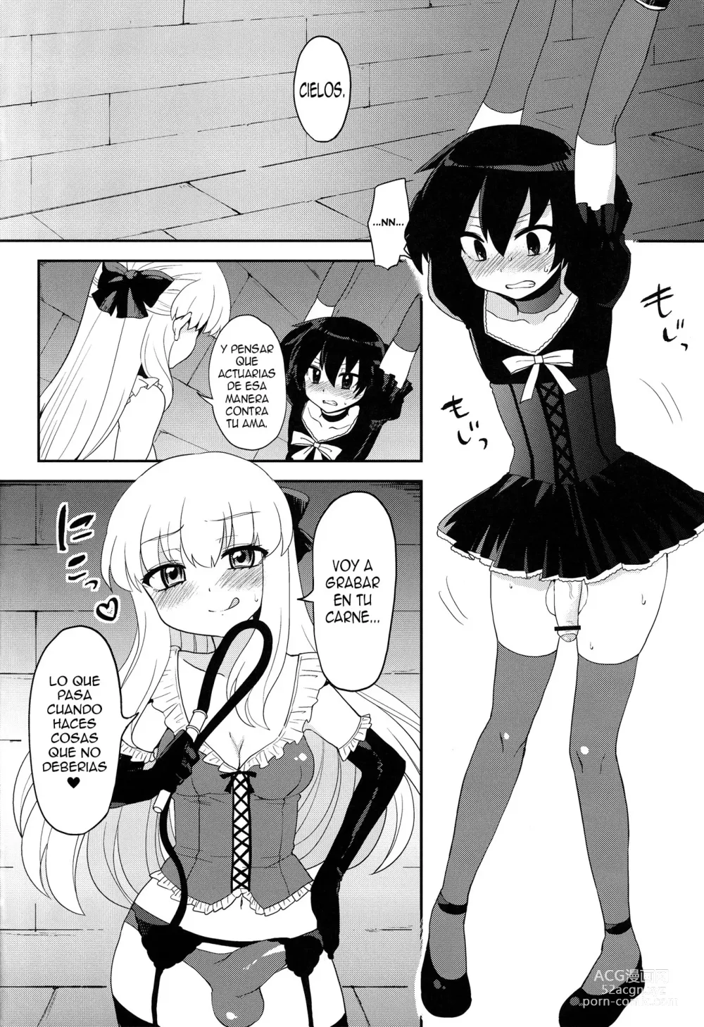 Page 14 of doujinshi Futanari Ojou-sama Zettai Shijou Shugi Plus