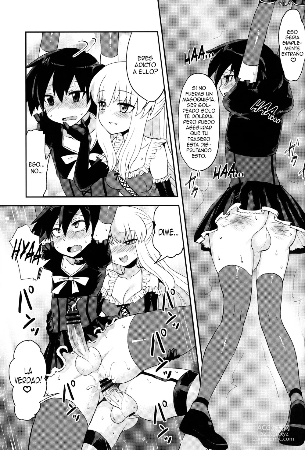 Page 21 of doujinshi Futanari Ojou-sama Zettai Shijou Shugi Plus