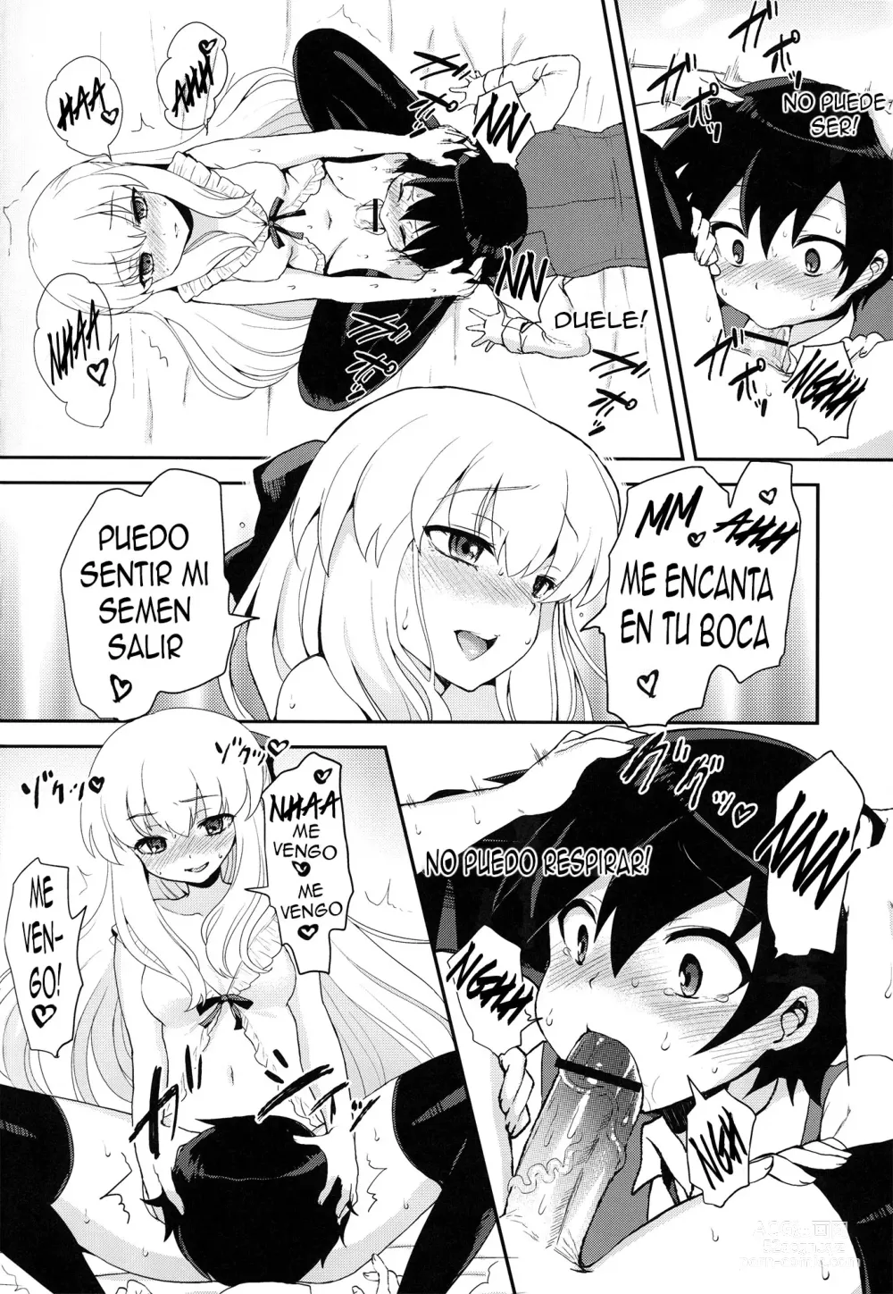 Page 8 of doujinshi Futanari Ojou-sama Zettai Shijou Shugi Plus