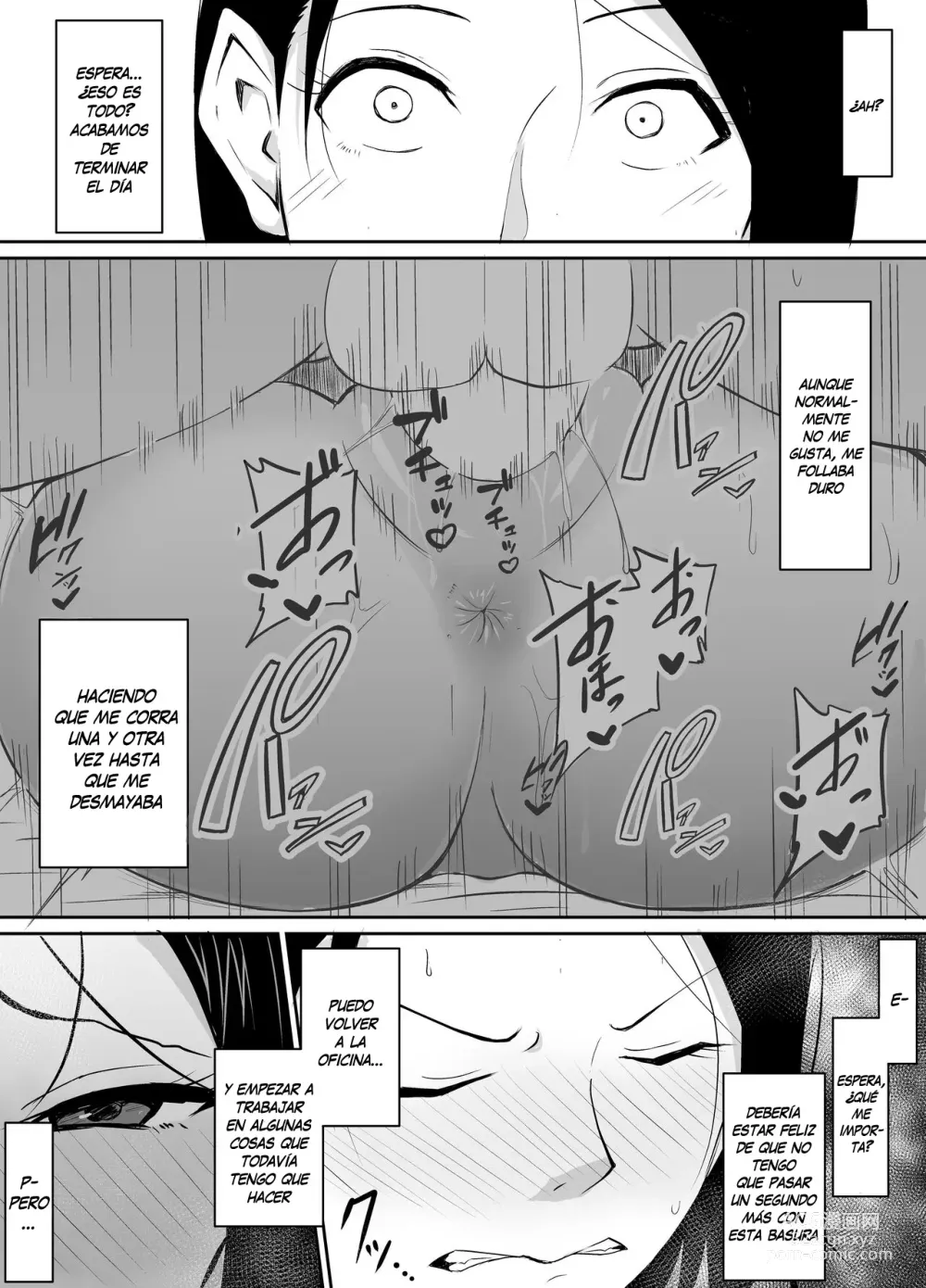 Page 29 of doujinshi Akogare no Onna Joushi ga Douryou no Charao ni Otosareru Hanashi