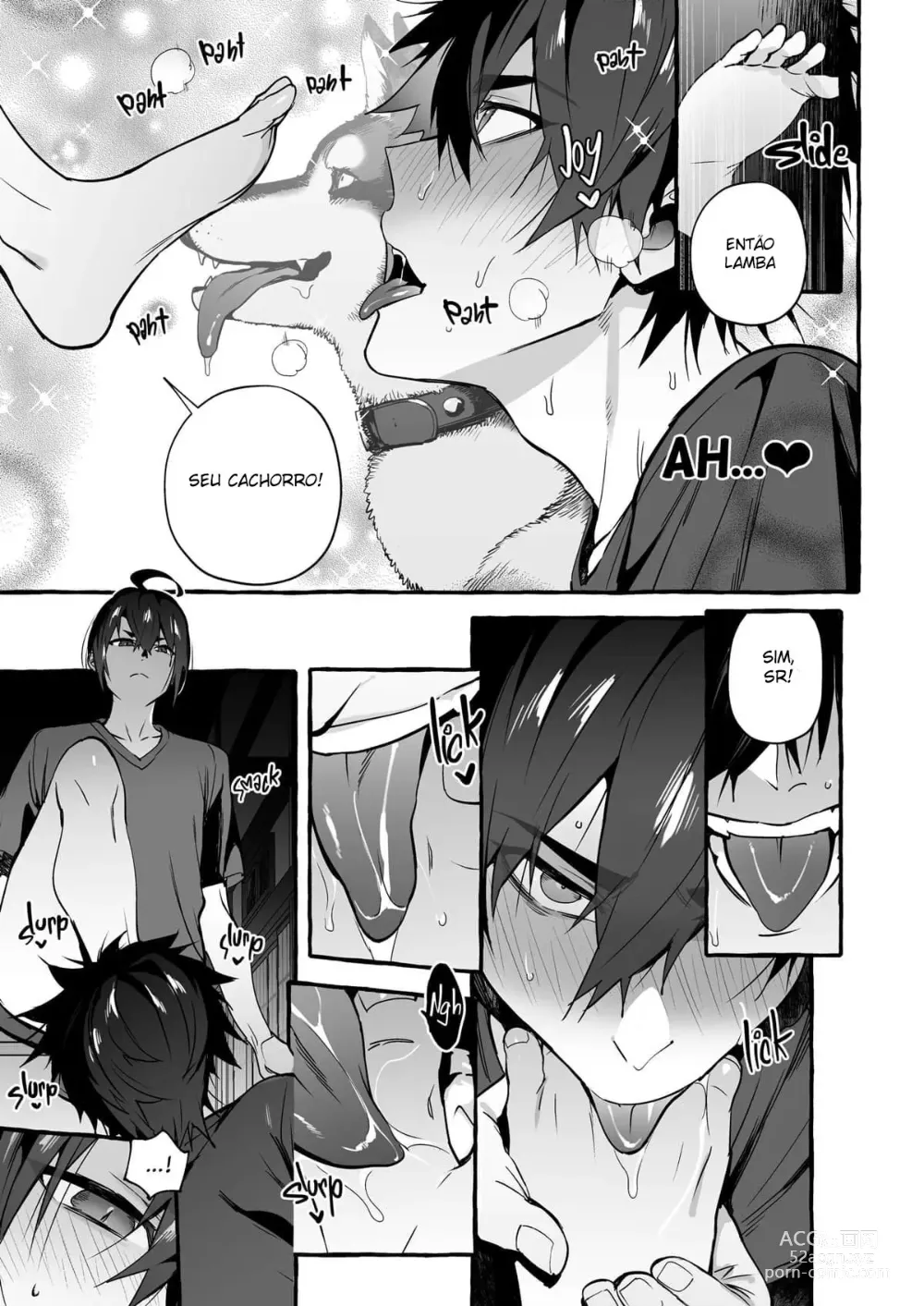 Page 50 of doujinshi Puppy Play With Papa - What the Cat Dragged In 4