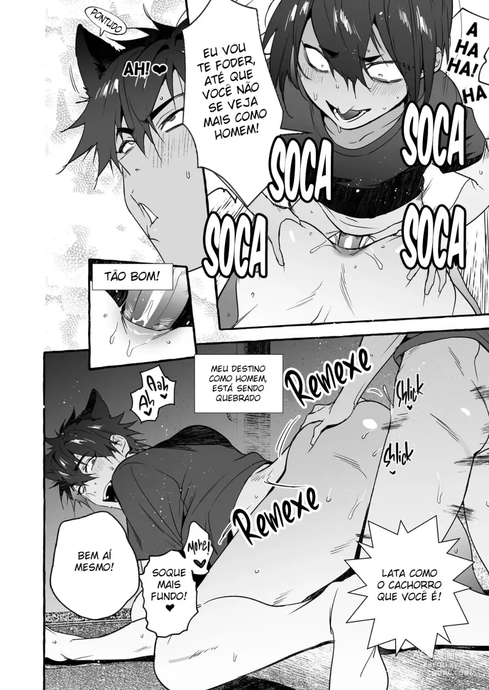 Page 50 of doujinshi Puppy Play With Papa - What the Cat Dragged in 5