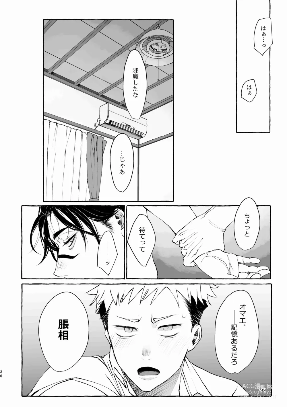 Page 36 of doujinshi Inryoku no Petrichor