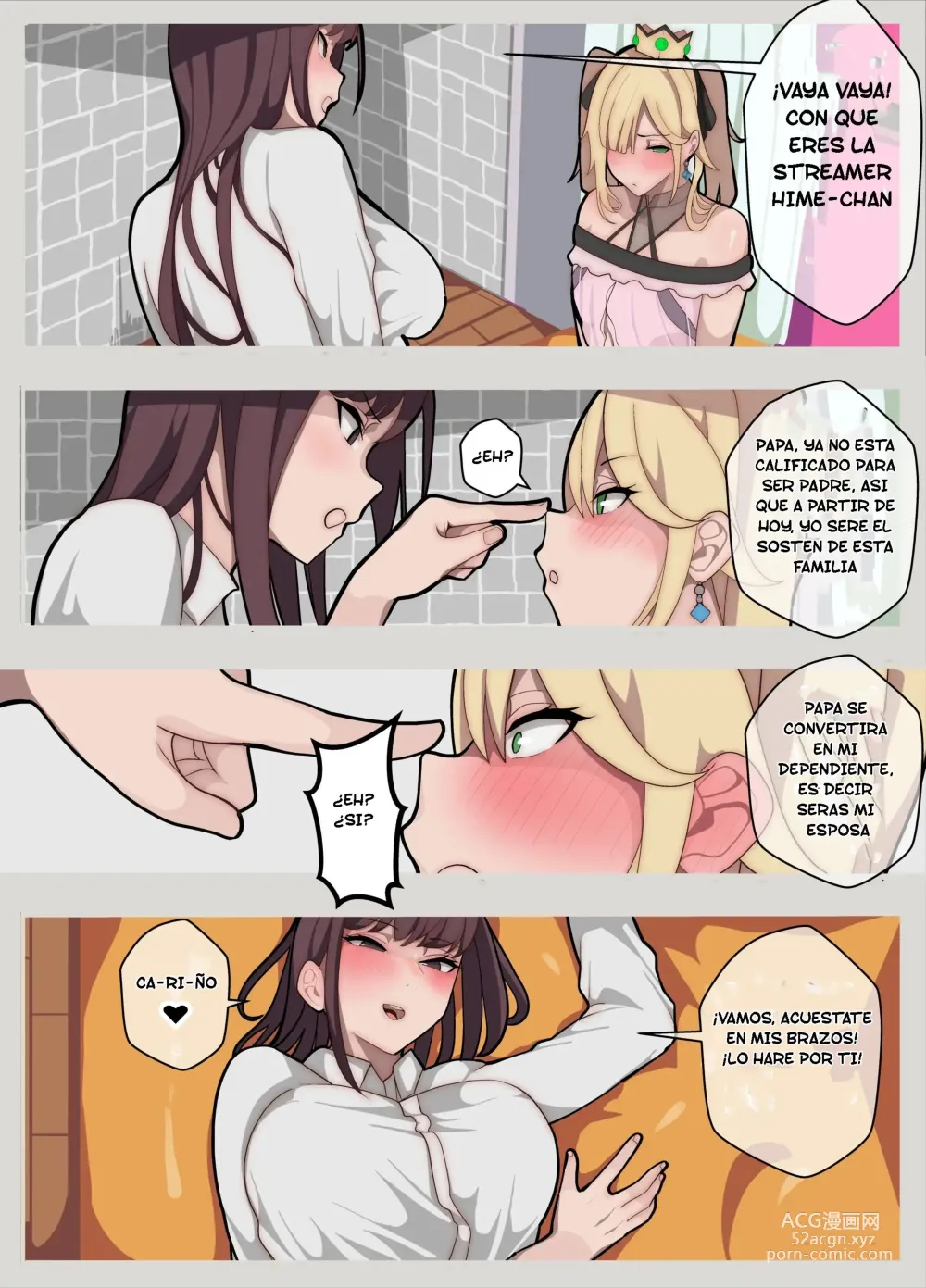 Page 8 of doujinshi Hime-chan Chi ~Papa wa Hime-chan, Watashi wa Otto to narite~