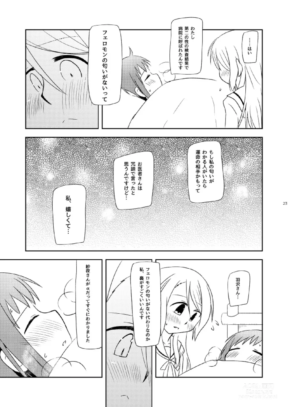 Page 25 of doujinshi Watashi Dake no