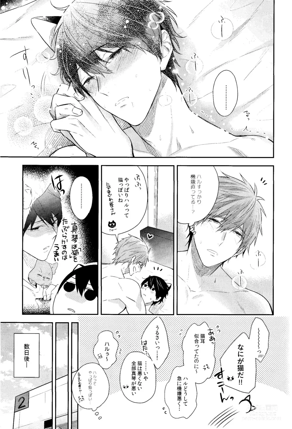 Page 26 of doujinshi Yakimochiyaki no Uchi no Neko