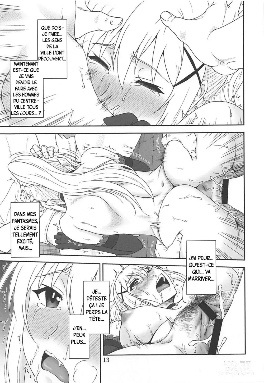 Page 12 of doujinshi Les troubles de Darkness 2