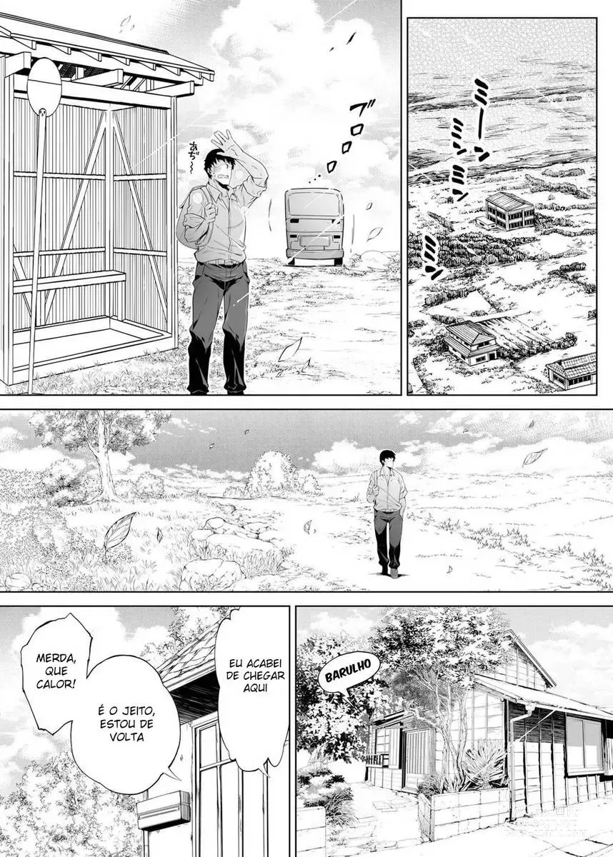 Page 10 of doujinshi Natsu no Yari Naoshi -Inaka to Hanare to Bijin Shimai-