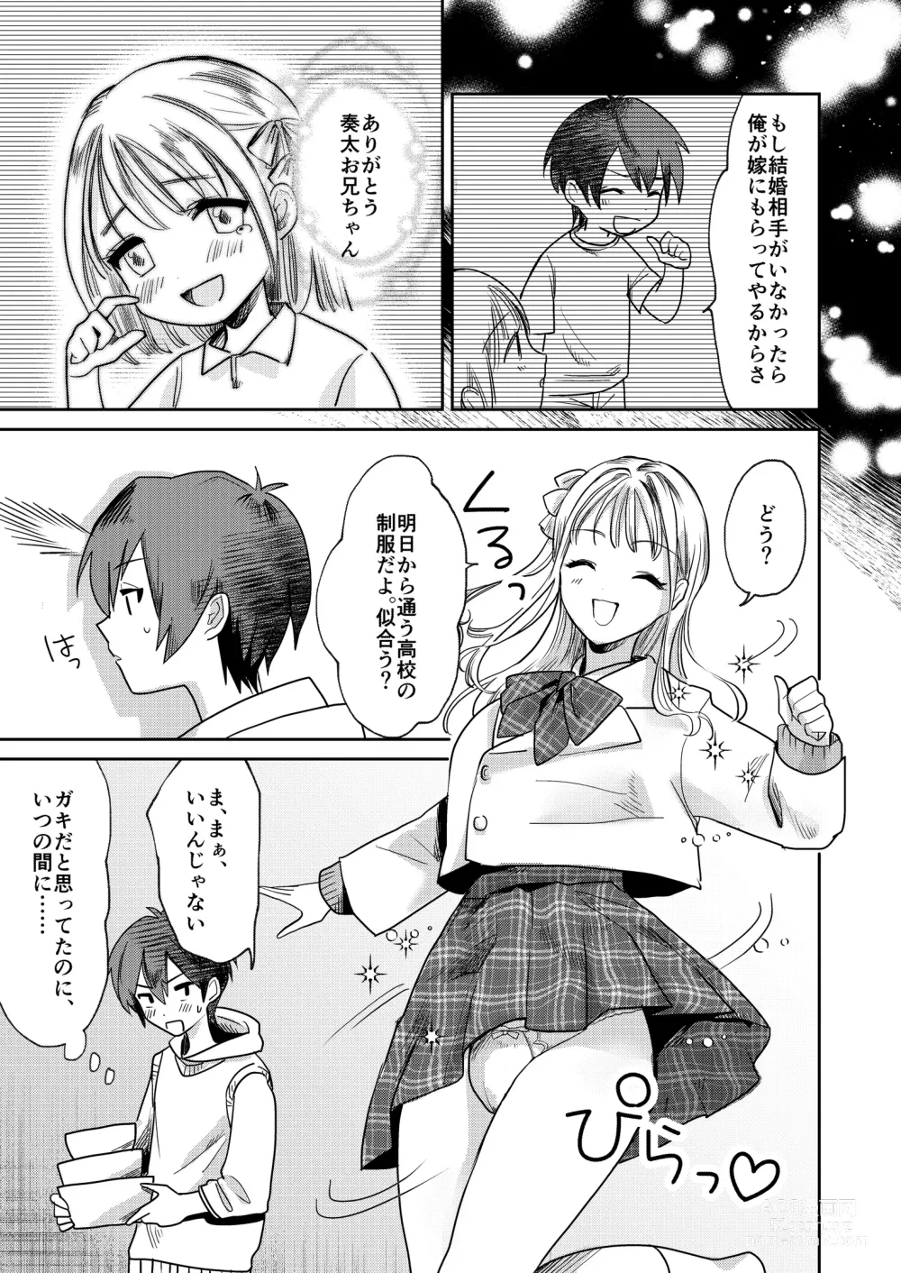 Page 5 of doujinshi Jyoseika Oniichan wo Kanojo ni Shichae!