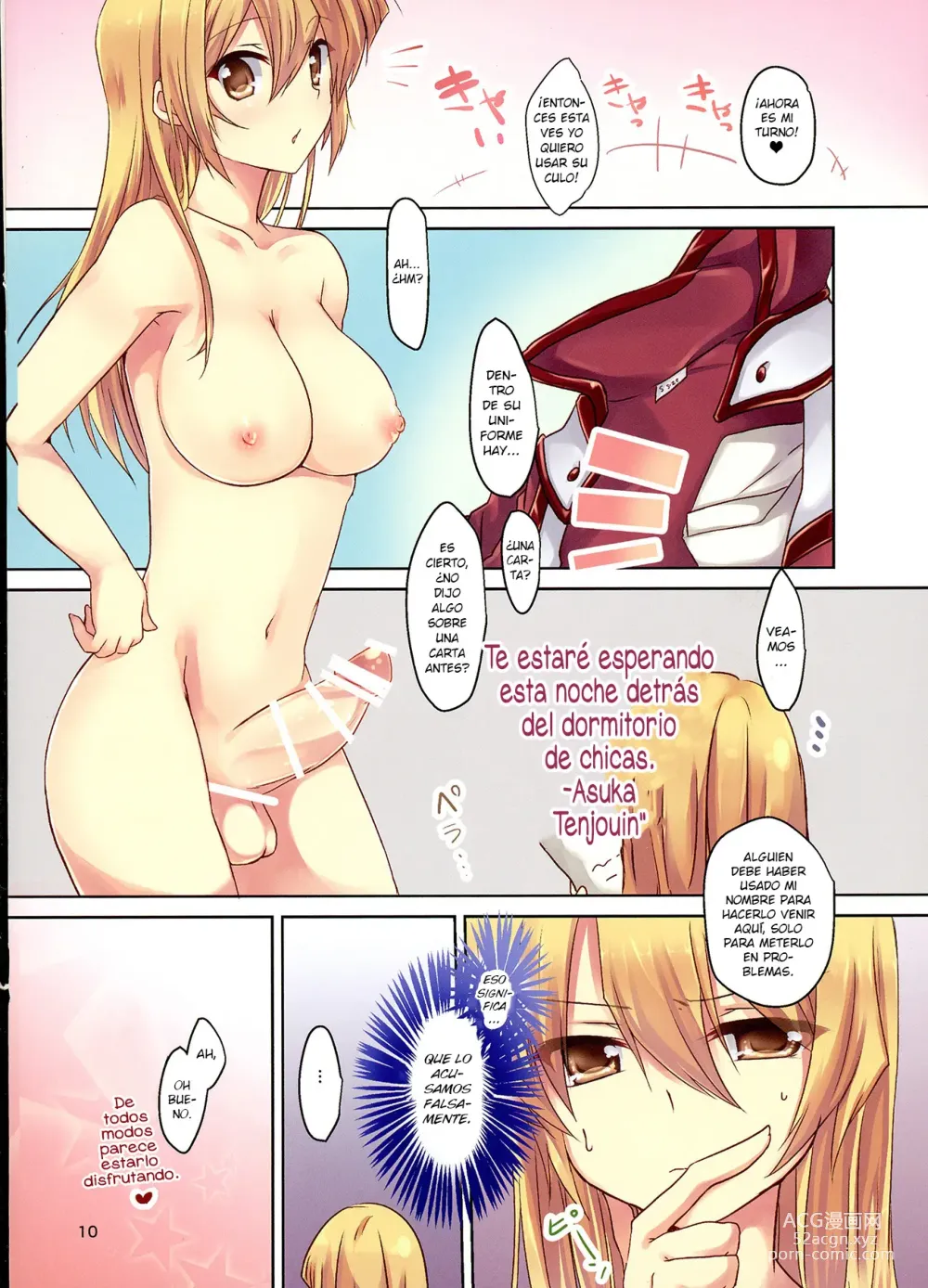 Page 10 of doujinshi Futanari Joshi kara Oshioki sareru Hon