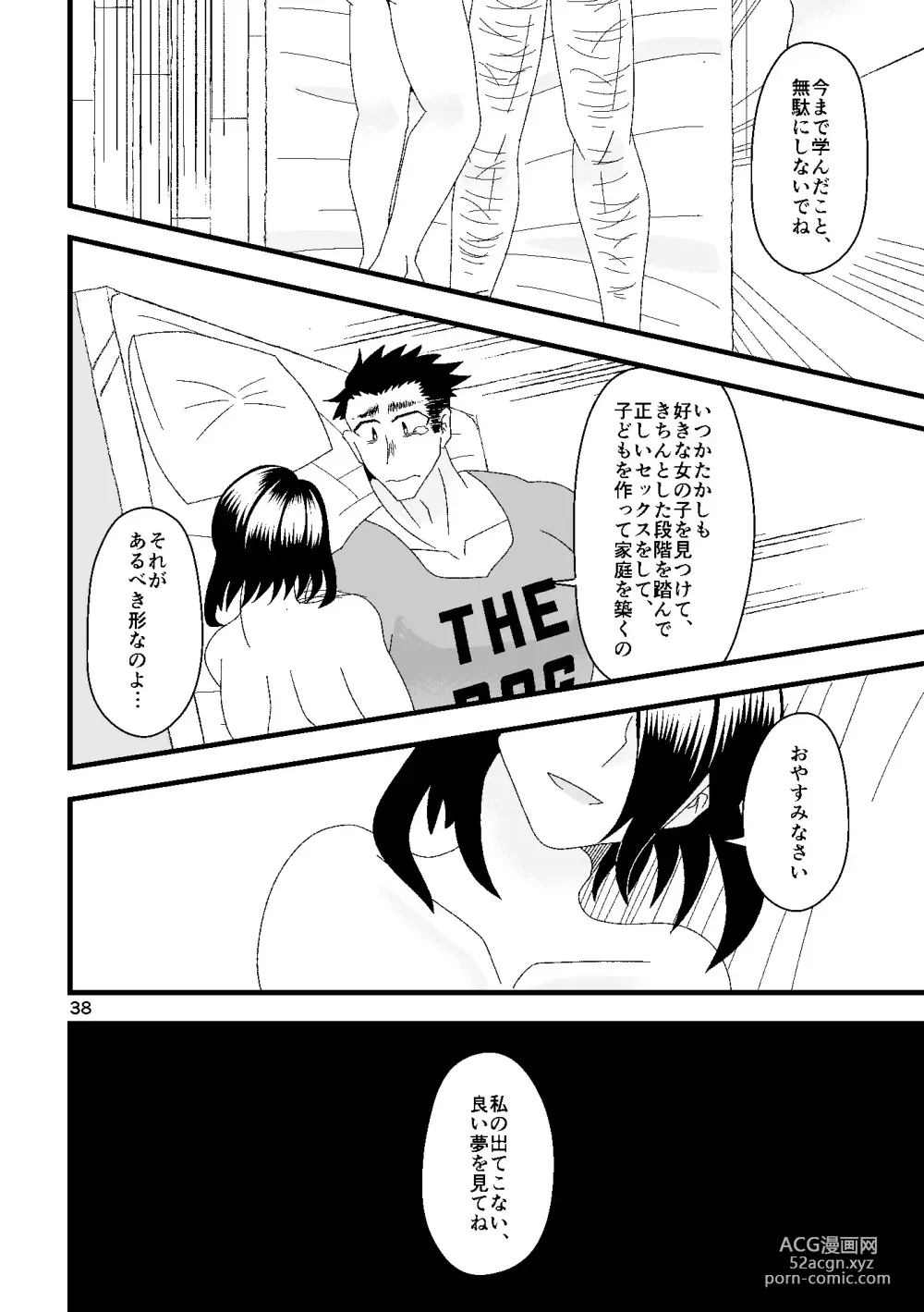 Page 39 of doujinshi Ichiban Shibori ni Nureru Hate