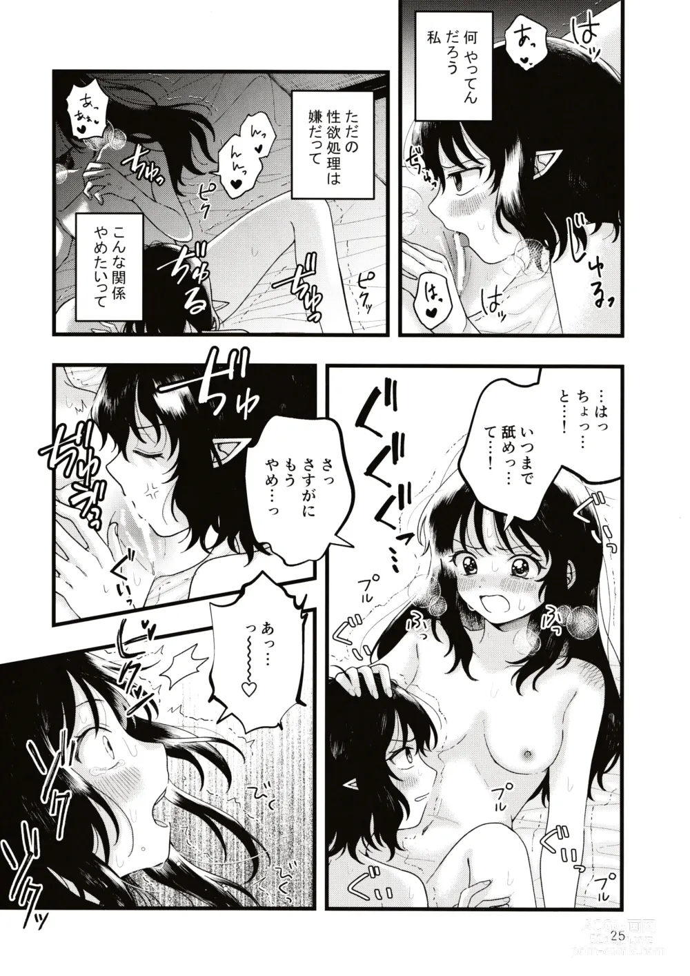 Page 24 of doujinshi Rubeus no Kankai