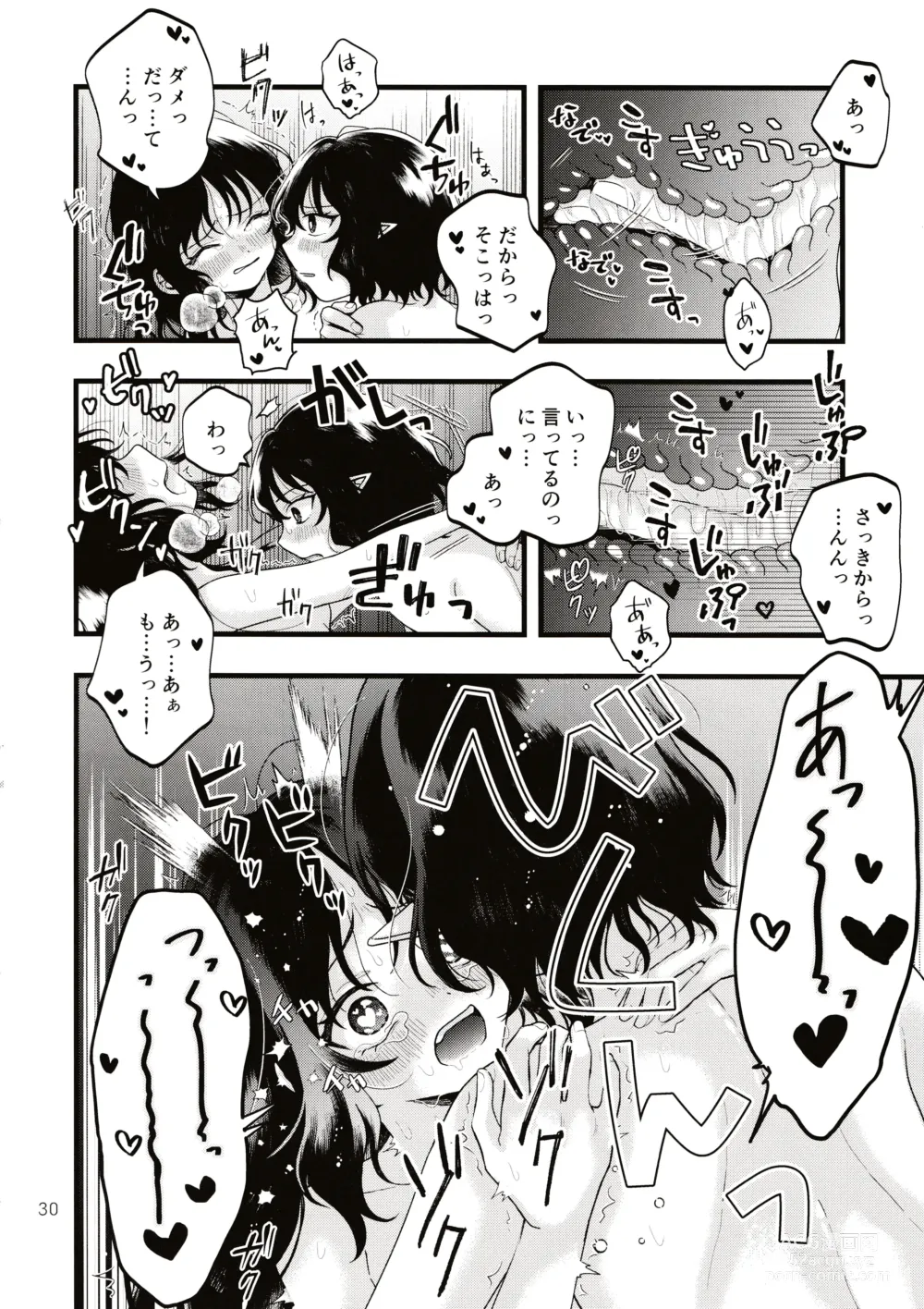 Page 29 of doujinshi Rubeus no Kankai