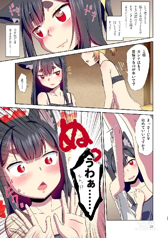 Page 29 of doujinshi Me ga Sametara Kemomimi Shoujo ni Natteita Ohanashi Soushuuhen 1