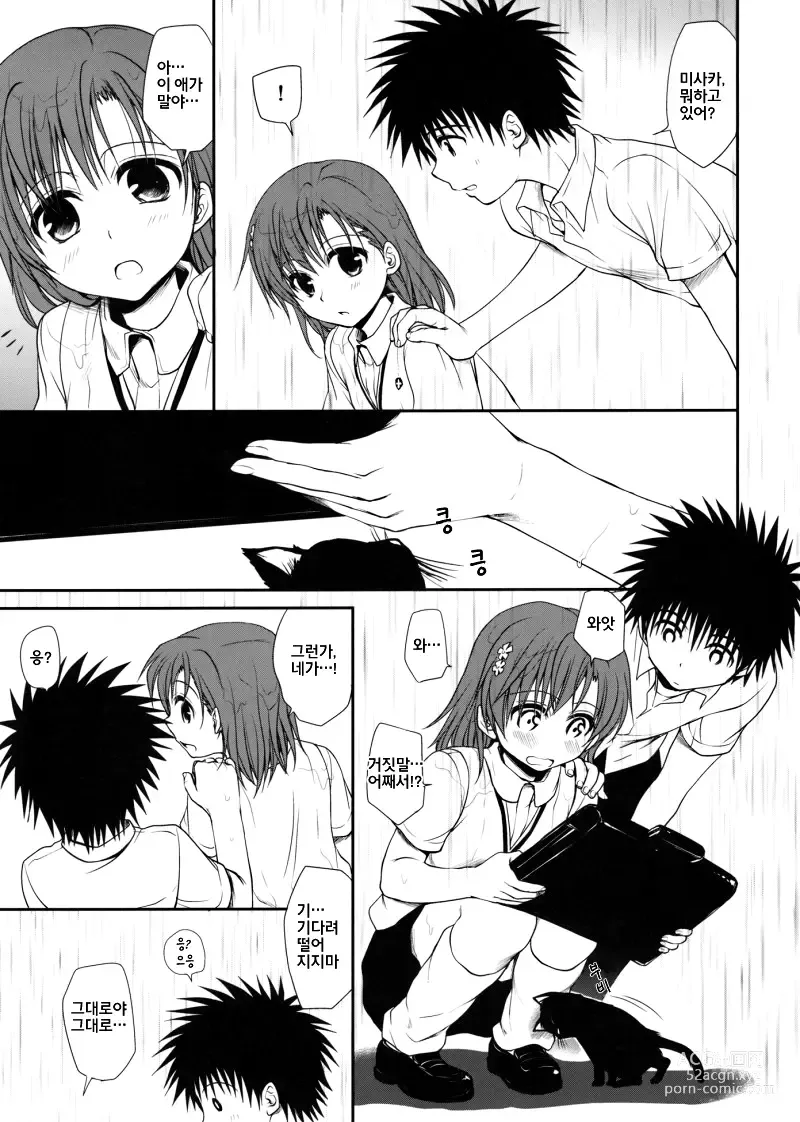 Page 4 of doujinshi 초전자포의 부탁하는법