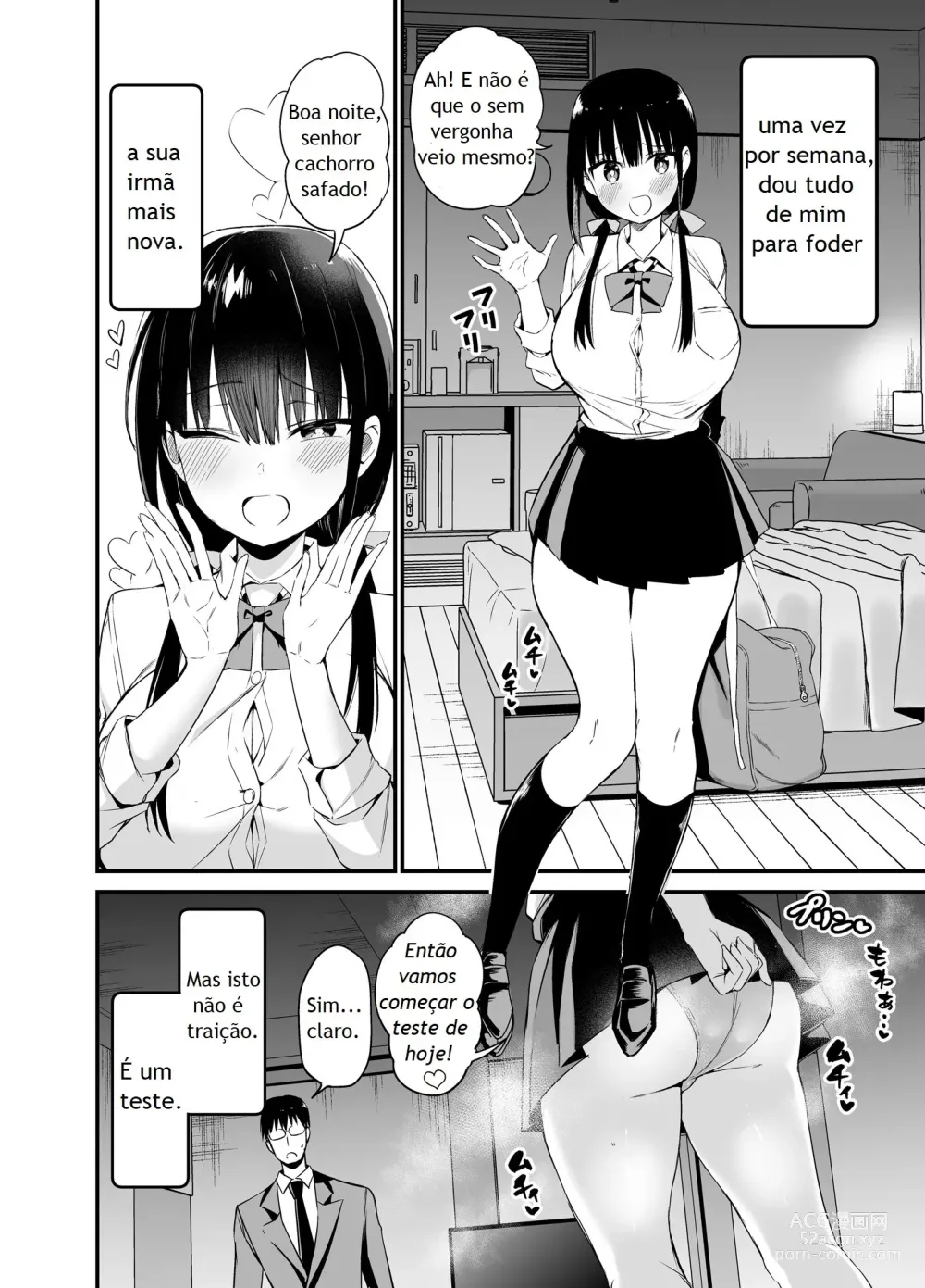 Page 73 of doujinshi Kanojo no Imouto ga Kyonyuu Mini Suka JK de Shouakuma-kei