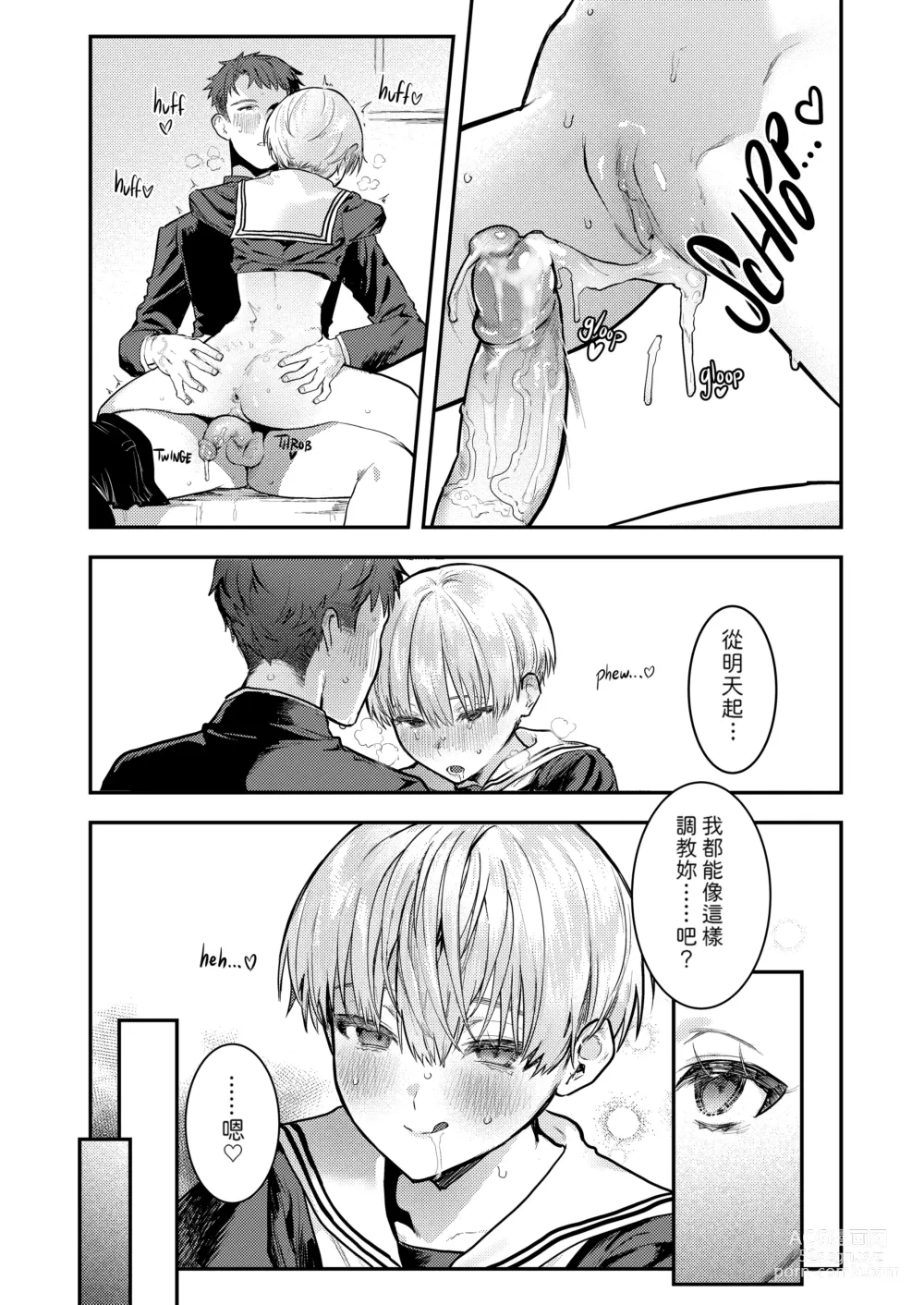 Page 19 of doujinshi 幼馴染調教～ボーイッシュの裏に隠されたメ