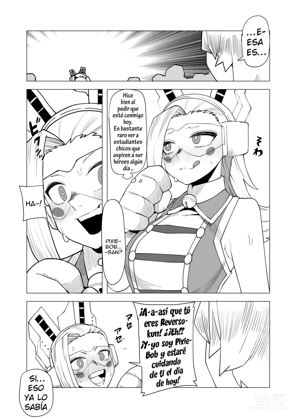 Page 3 of doujinshi Academia de Héroes & una Moralidad Invertida 11: ~Pixie-Bob~